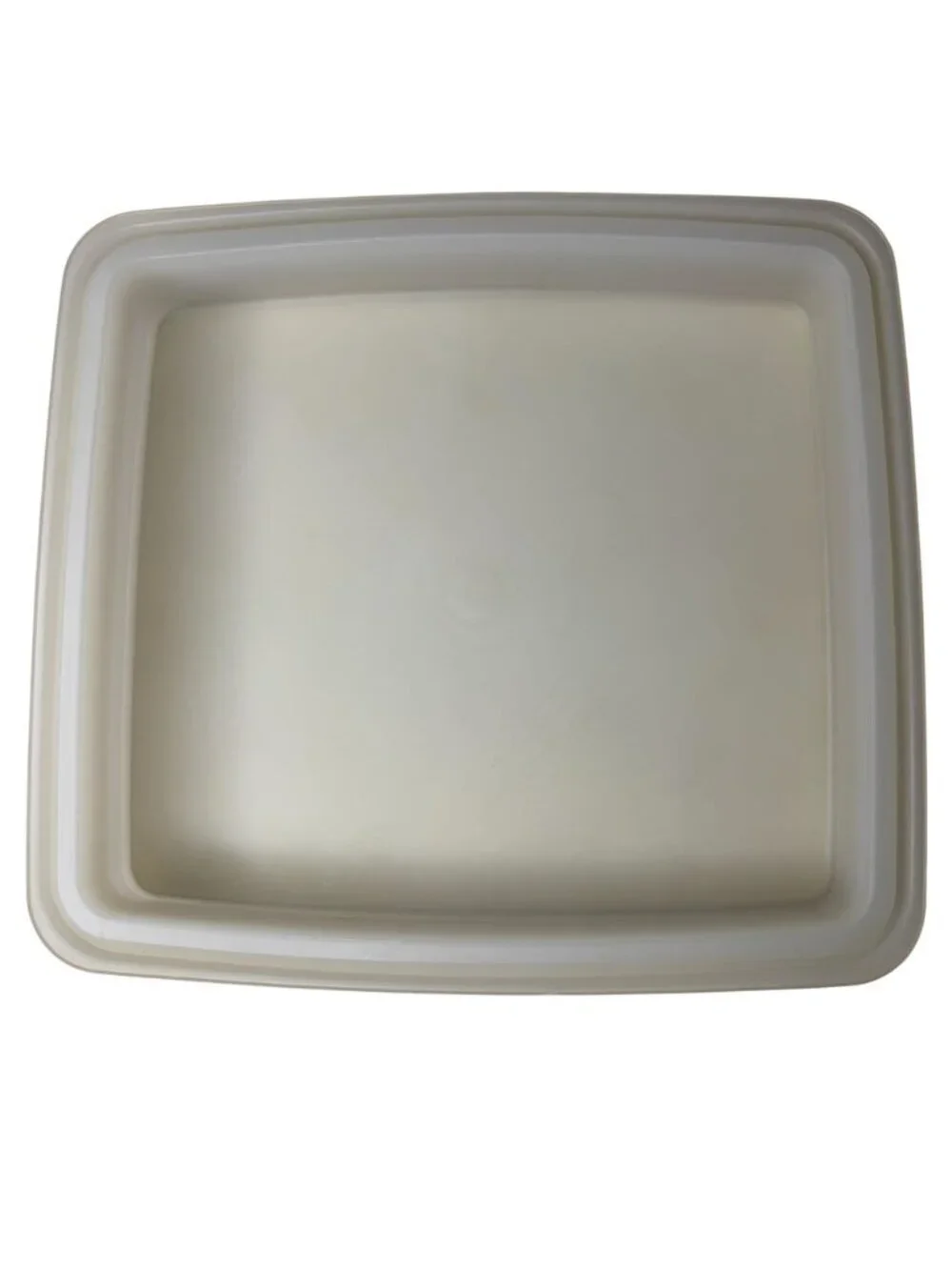 VTG Tupperware Deviled Egg Keeper Serving Tray Harvest Gold Container 723-2